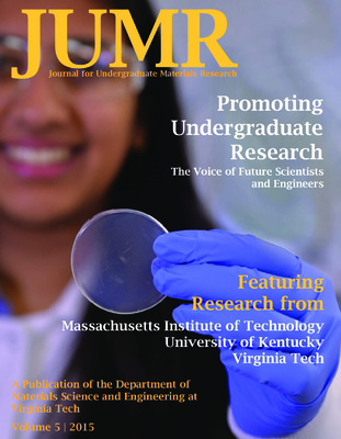 cover image for the Journal of Undergraduate Materials Research journal