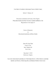 Thesis on instructional leadership pdf