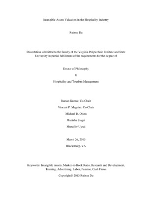 dissertation topics in hospitality management Thumbnail
