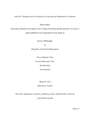 dissertation topics in hospitality management Thumbnail