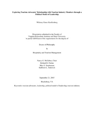 dissertation topics in hospitality management Thumbnail