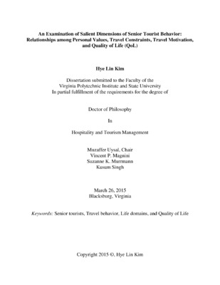 dissertation topics in hospitality management Thumbnail