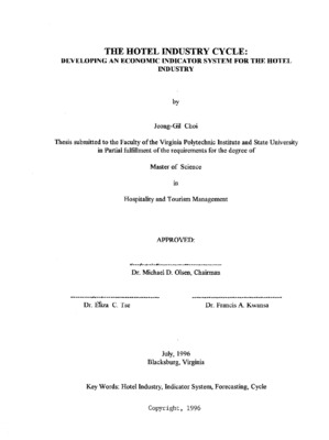 dissertation topics in hospitality management Thumbnail