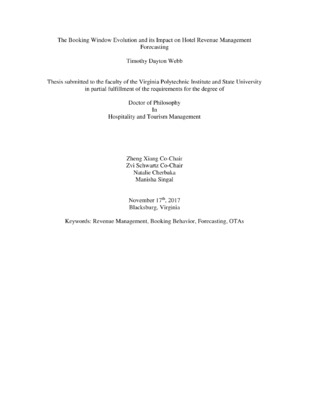 dissertation topics in hospitality management Thumbnail